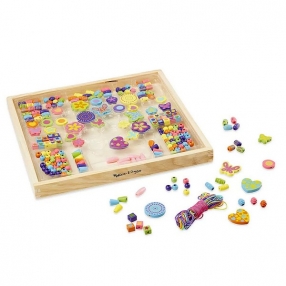 Melissa and Doug Букет от дървени мъниста - Комплект 